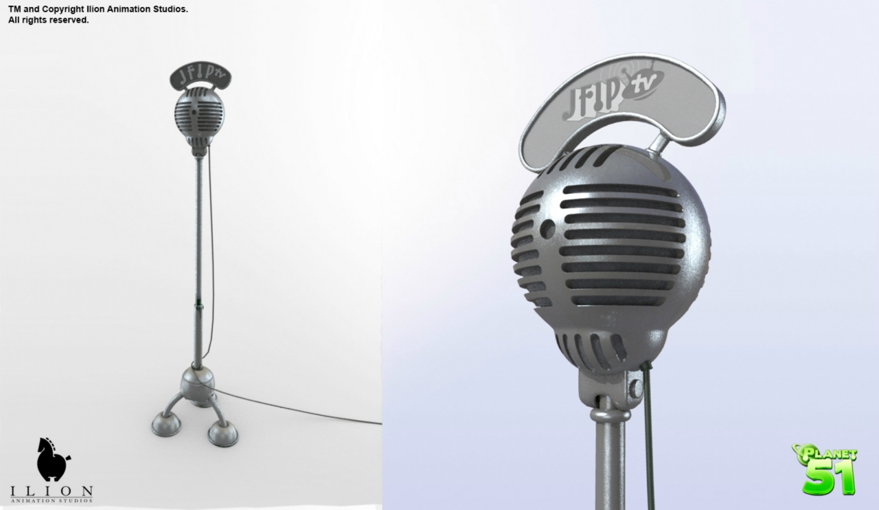 Microphone :: modeled by Ramón López