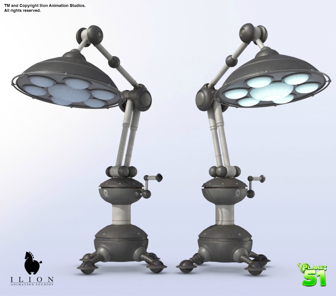 Lamp :: modeled by Ramón López